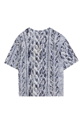 Biologisch Katoenen T-shirt - Nachtblauw - Marc Jacobs