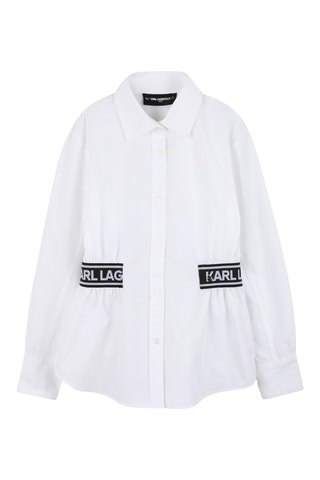 Blouse - Wit - Karl Lagerfeld