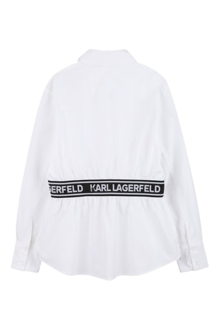 Blouse - Wit - Karl Lagerfeld