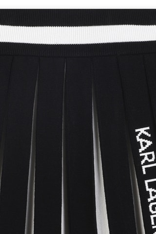 Plissérok - Zwart - Karl Lagerfeld