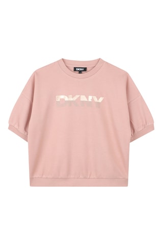 T-shirt - Poederroze - DKNY