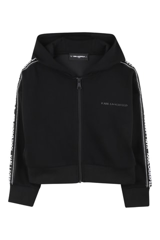 Sweater met capuchon - Zwart - Karl Lagerfeld