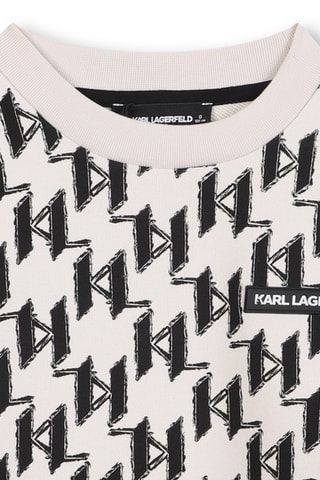 Sweater - Zwart en Beige - Karl Lagerfeld