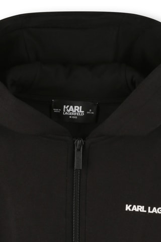 Sweater met capuchon - Zwart en Wit - Karl Lagerfeld