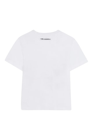 T-shirt - Wit - Karl Lagerfeld