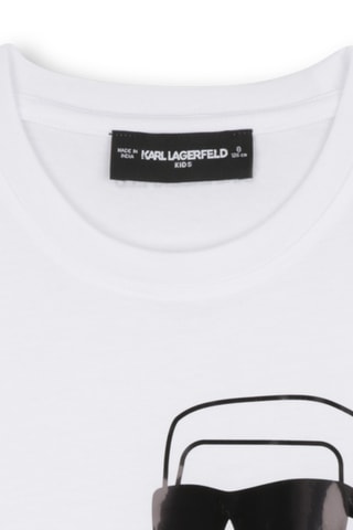 T-shirt - Wit - Karl Lagerfeld