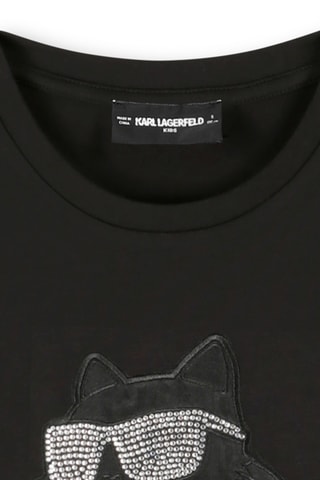 Biologisch Katoenen T-shirt - Zwart - Karl Lagerfeld