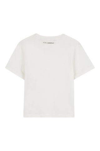 T-shirt - Ecru - Karl Lagerfeld