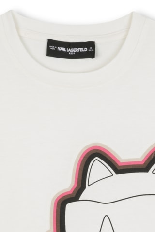 T-shirt - Ecru - Karl Lagerfeld