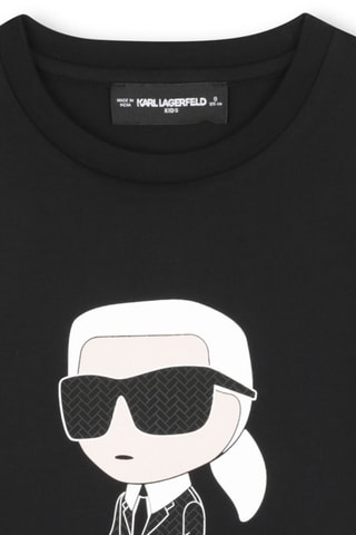 Biologisch Katoenen T-shirt - Zwart - Karl Lagerfeld