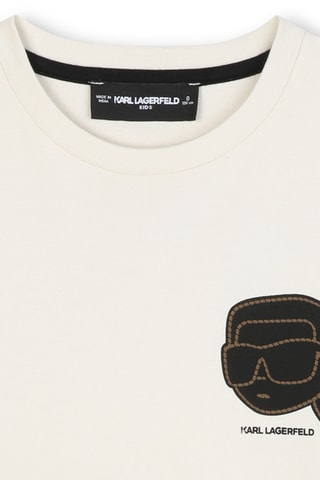 T-shirt - Ecru - Karl Lagerfeld