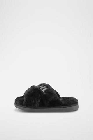 Gevoerde muiltjes - Zwart - Karl Lagerfeld