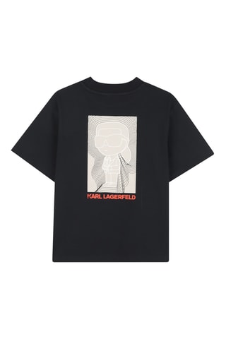 T-shirt - Zwart - Karl Lagerfeld