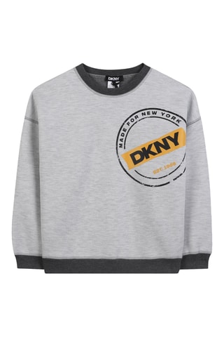Dubbelzijdige Sweater - Grijs - DKNY