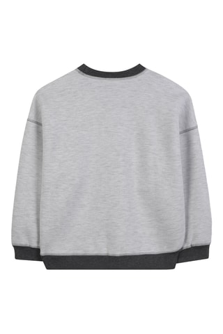 Dubbelzijdige Sweater - Grijs - DKNY