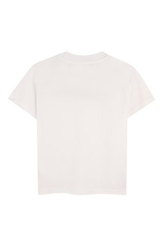 Biologisch Katoenen T-shirt - Wit - DKNY