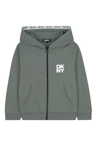 Sweater met capuchon - Kaki - DKNY