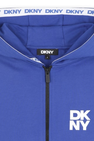 Sweater met capuchon - Koningsblauw DKNY