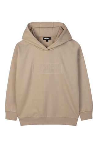 Sweater met capuchon - Beige - DKNY