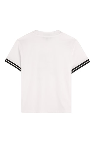 Biologisch Katoenen T-shirt - Wit - DKNY