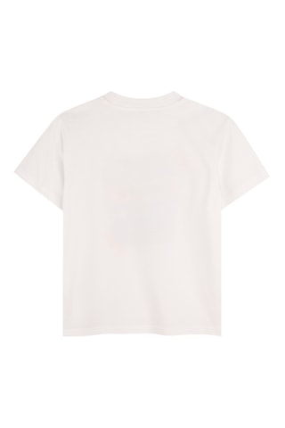 Biologisch Katoenen T-shirt - Wit - DKNY