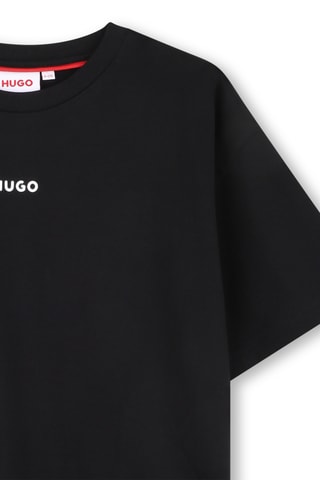 Biologisch Katoenen T-shirt - Zwart - Hugo