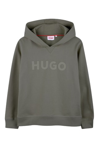 Sweater met capuchon - Kaki - Hugo
