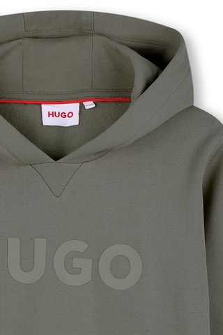 Sweater met capuchon - Kaki - Hugo