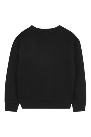 Sweater van 2 materialen - Zwart - Hugo