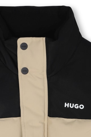 Bodywarmer - Beige en Zwart - Hugo