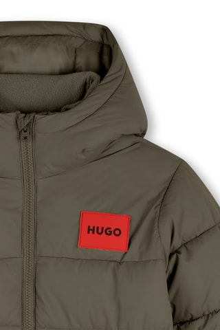 Gewatteerde Jas met Capuchon - Kaki - Hugo