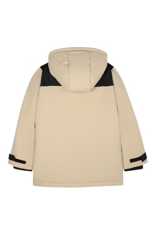 Parka met Capuchon - Beige en Zwart - Hugo
