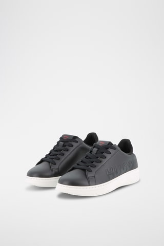 Leren Sneakers - Zwart - Hugo