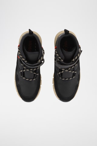 Hoge Splitnubuck Sneakers - Zwart - Hugo