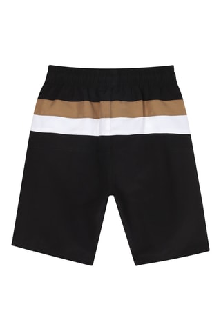 Zwemshort - Zwart en Bruin - Boss