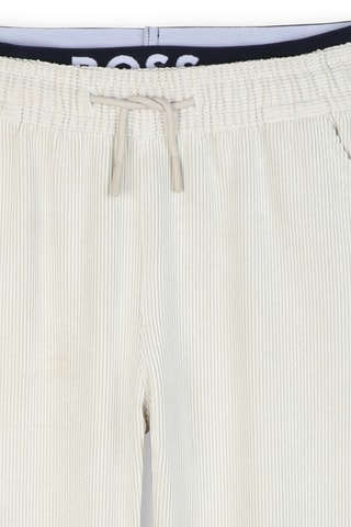Velours Broek - Ecru - Boss
