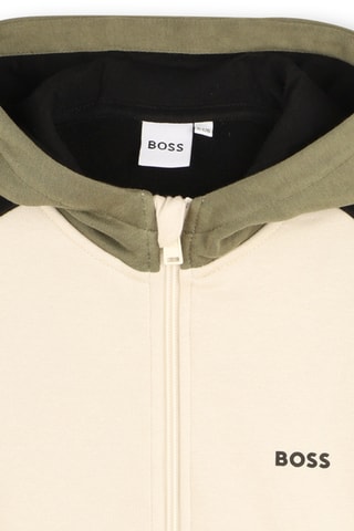 Sweater met capuchon - Ecru - Boss