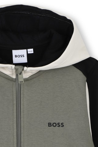 Sweater met capuchon - Kaki - Boss