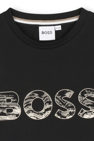 T-shirt - Zwart - Boss