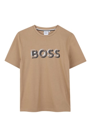 T-shirt - Beige - Boss