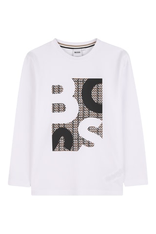 T-shirt - Wit - Boss