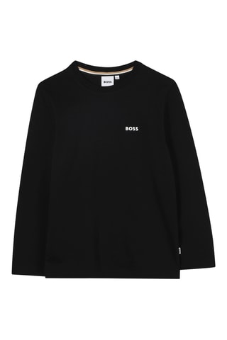 T-shirt - Zwart - Boss