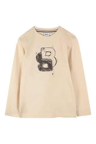 T-shirt - Beige - Boss
