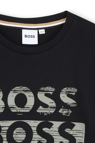 T-shirt - Zwart - Boss