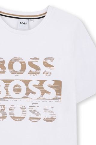 T-shirt - Wit - Boss
