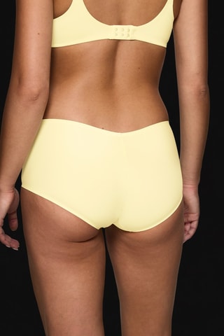 Culotte a vita alta Body Make-Up Illusion Shorty EX - Giallo