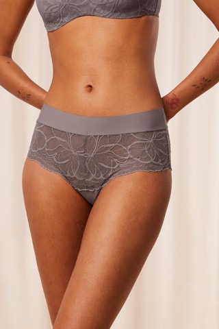 Culotte Body Make-Up Illusion - Grigio scuro 