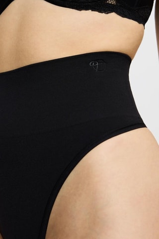 2 perizomi a vita alta Soft Sculpt - Nero