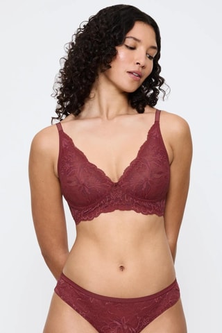 Bralette Amourette Charm - Bordeaux