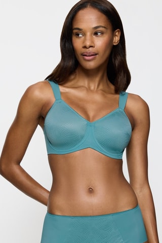 Reggiseno Essential Minimizer - Turchese 